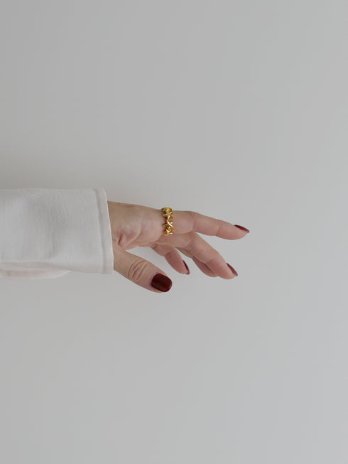 "NEW" big star ring (先行予約販売)