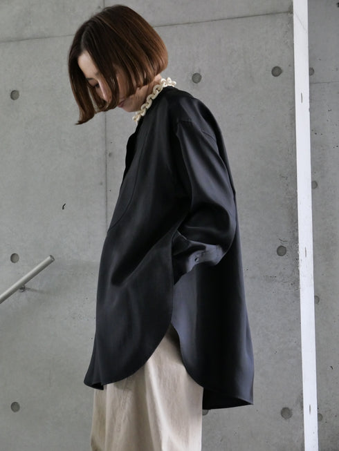 1207. silky flow shirt(予約商品)