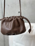 lamb leather shoulder bag