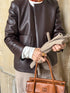 1205. Entrefino lamb leather jacket 02(予約商品)