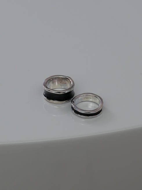 15. silver bobbin † black