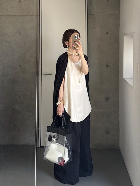 clear tote bag