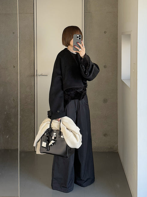 【basic line】airy wide pants(予約商品)