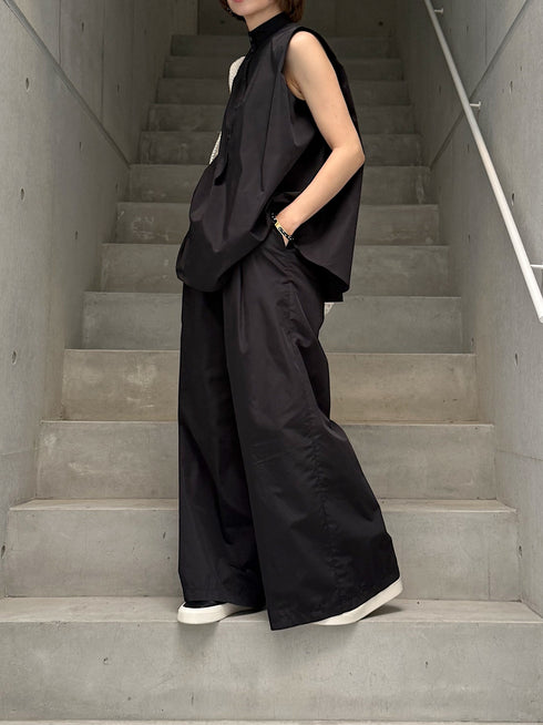 【basic line】airy wide pants(予約商品)