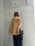 1201. Elise shearling cape jacket(予約商品)※ギフトあり