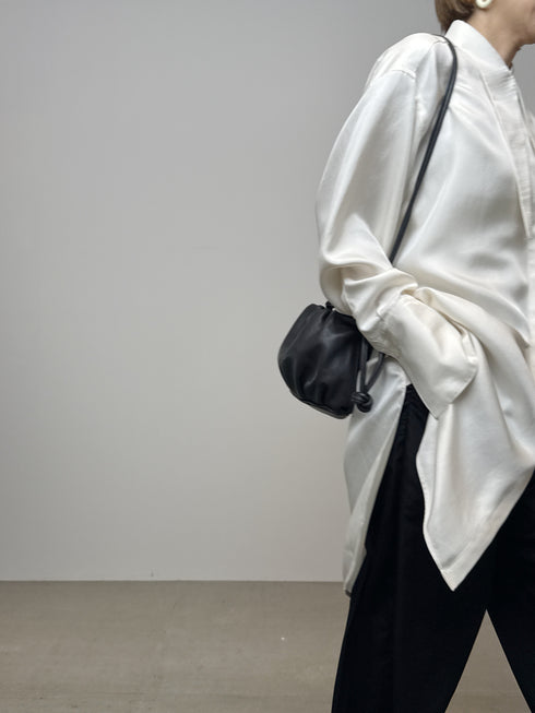silky drape shirt(予約商品)