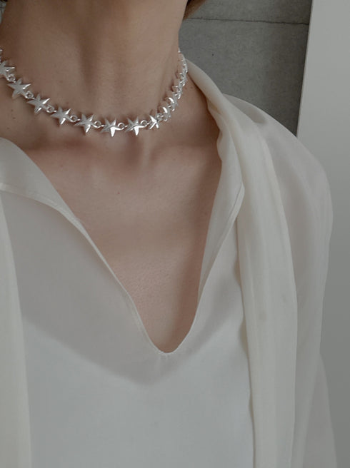 ✧ NEW ✧ star chain necklace