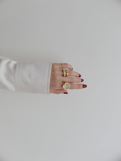 "NEW" big star ring (先行予約販売)