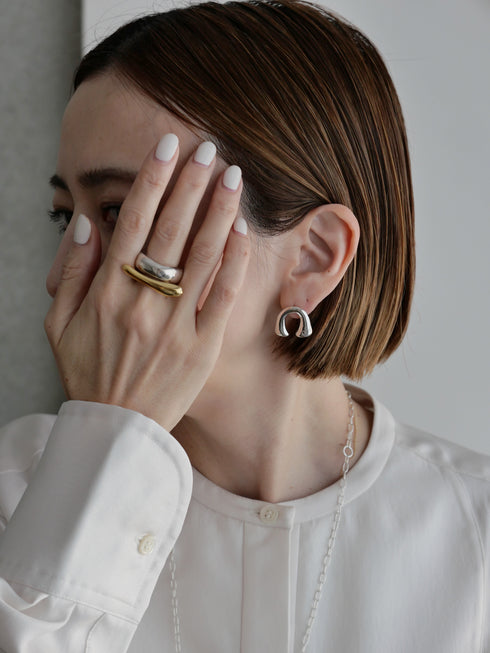 417. bonheur pierce/earring