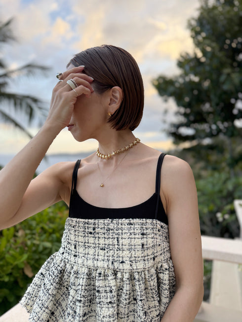 ✧ NEW ✧ Italian tweed bustier(予約商品)