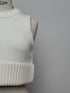 1096. compact volume knit vest