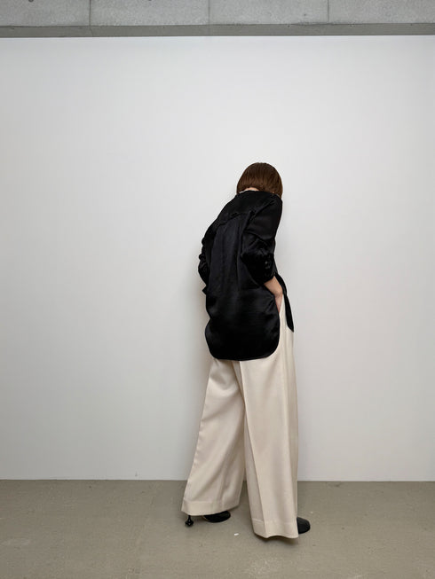 center press wide pants - virgin wool