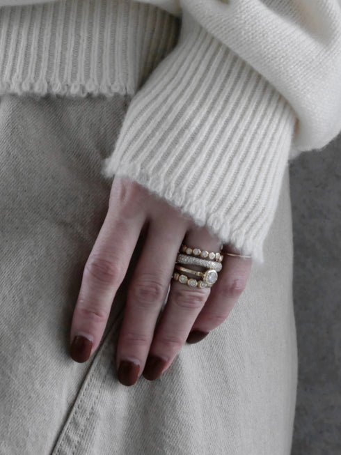 1213. luxe knit 08 cashmere essential(予約商品)