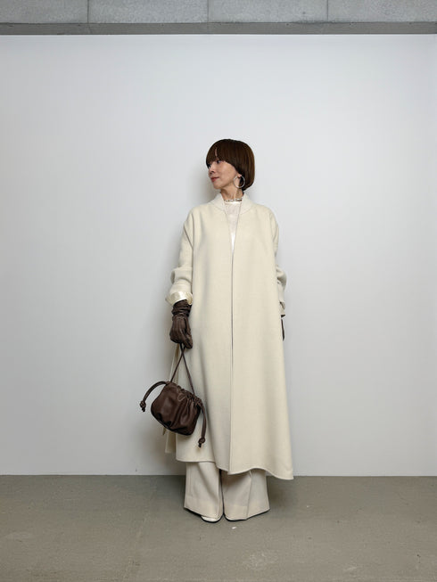 25Anna wool&cashmere river coat