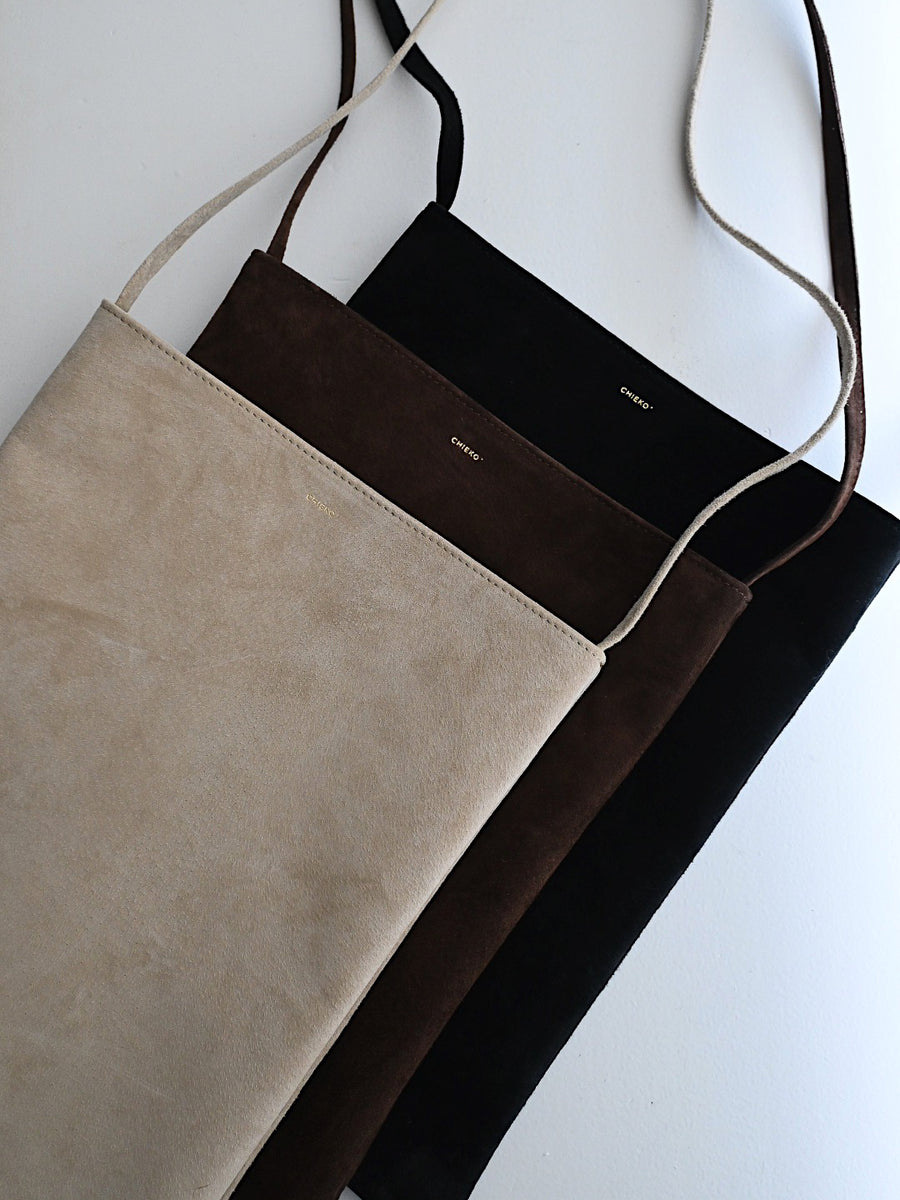 CHIEKO + sub-bag スエード ブラウン チエコプラス suede Sub-bag｜CHIEKO+(チエコプラス)公式通販