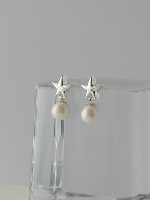 "NEW" star&pearl pierce / earring (先行予約販売)