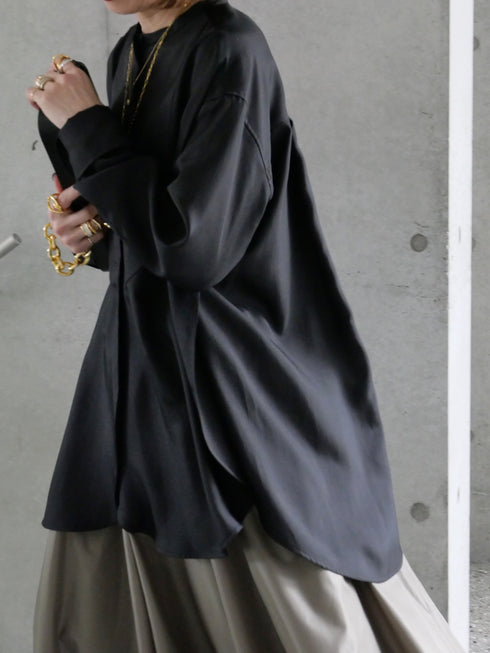 1207. silky flow shirt(予約商品)