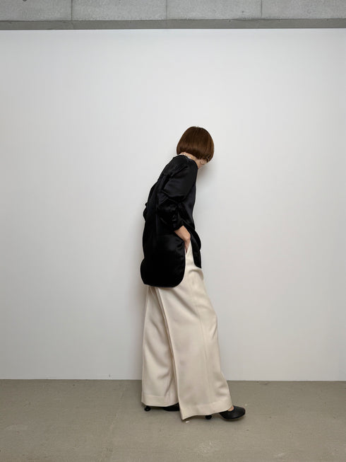 center press wide pants - virgin wool
