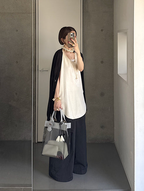 clear tote bag