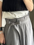 wrap pleats skirt(予約商品)