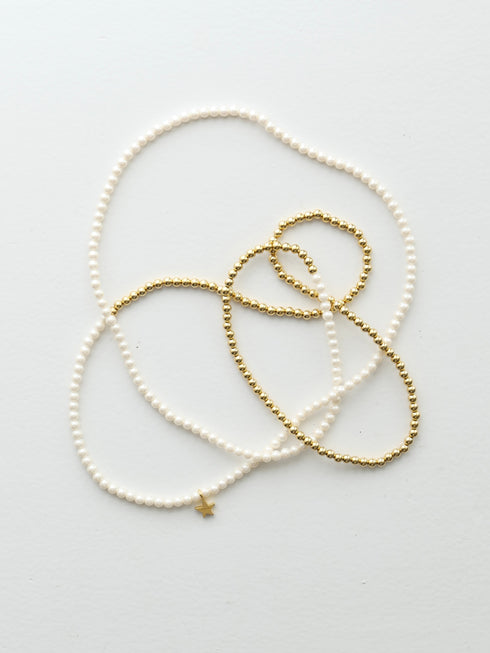 "NEW" star&pearl long necklace (先行予約販売)