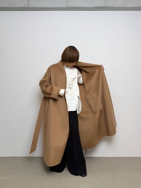 25Anna wool&cashmere river coat