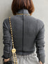 1214. line rib turtle knit(予約商品)