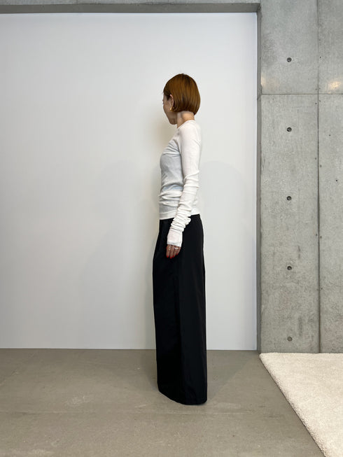 【basic line】All day long cutsew(cashmere &silk blend)(即納)