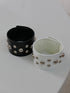 524. studs leather bangle