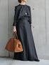 wrap pleats skirt(予約商品)