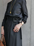 wrap pleats skirt(予約商品)