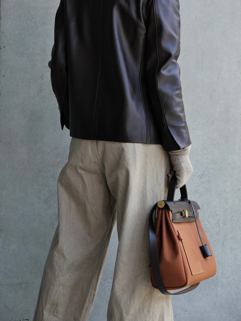1205. Entrefino lamb leather jacket 02(予約商品)