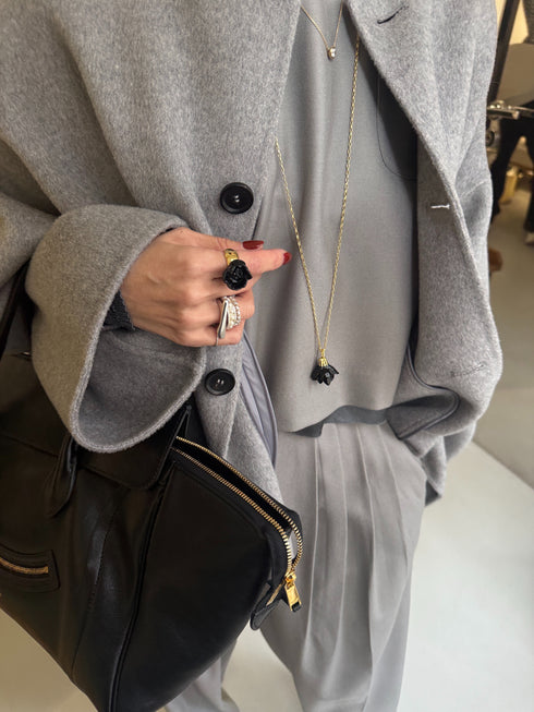 "NEW" mokuren necklace (先行予約販売)