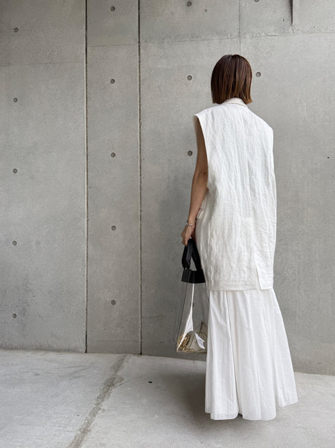 ✧ NEW ✧ rich linen jilet(予約商品)