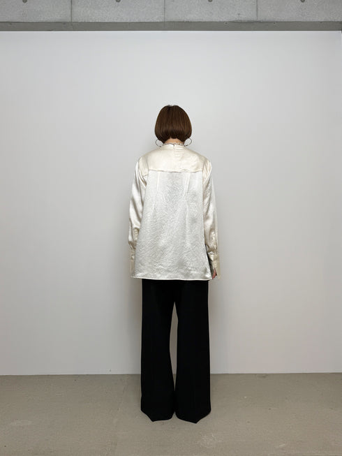 center press wide pants - virgin wool