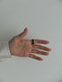 15. silver bobbin † black