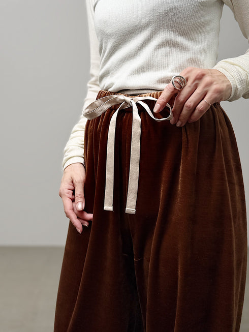 velours pants