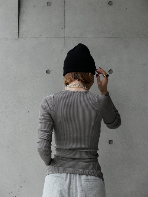 1215. knit layer top(予約商品)