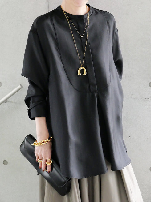 1207. silky flow shirt(予約商品)