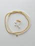 "NEW" star&pearl long necklace (先行予約販売)