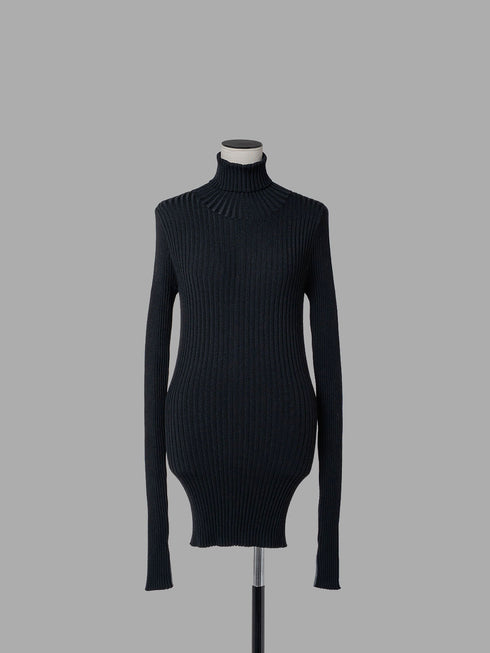 1214. line rib turtle knit(予約商品)