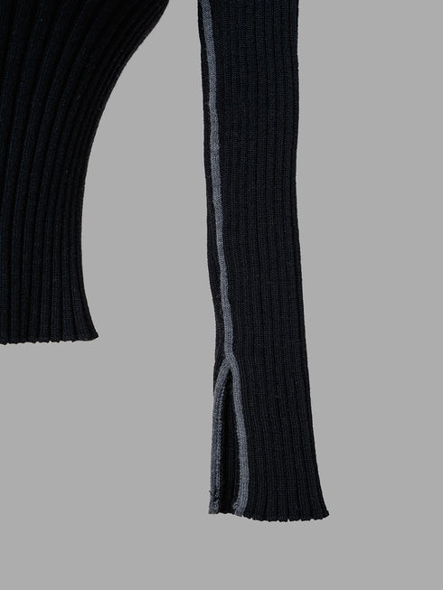 1214. line rib turtle knit(予約商品)