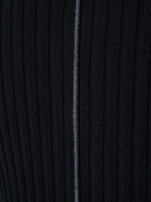 1214. line rib turtle knit(予約商品)