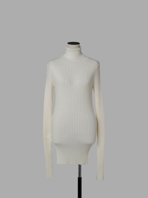 1214. line rib turtle knit(予約商品)