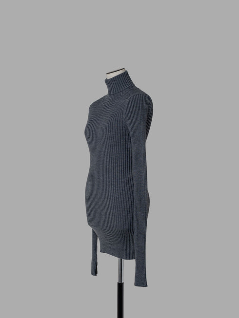 1214. line rib turtle knit(予約商品)