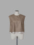 1209. smooth wool vest top(予約商品)