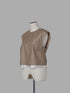 1209. smooth wool vest top(予約商品)