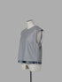 1209. smooth wool vest top(予約商品)