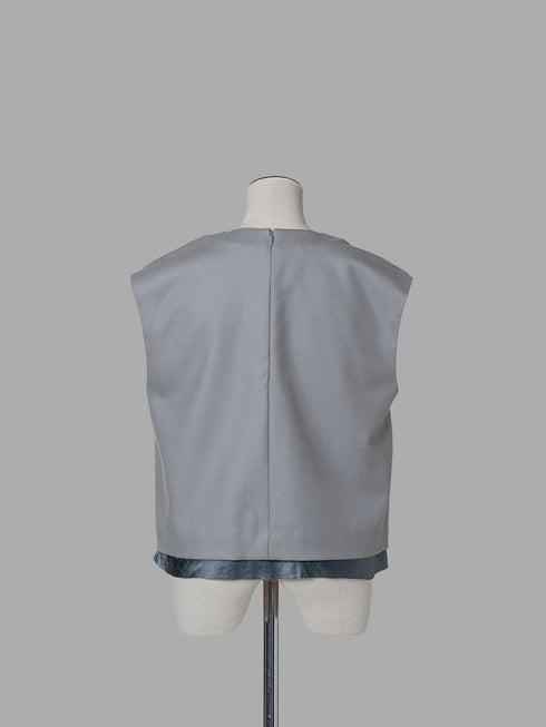 1209. smooth wool vest top(予約商品)