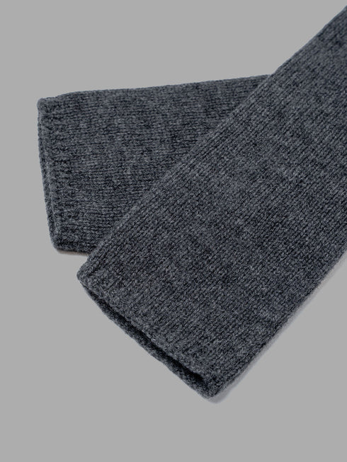1217. light cashmere open-tip mittens(予約商品)